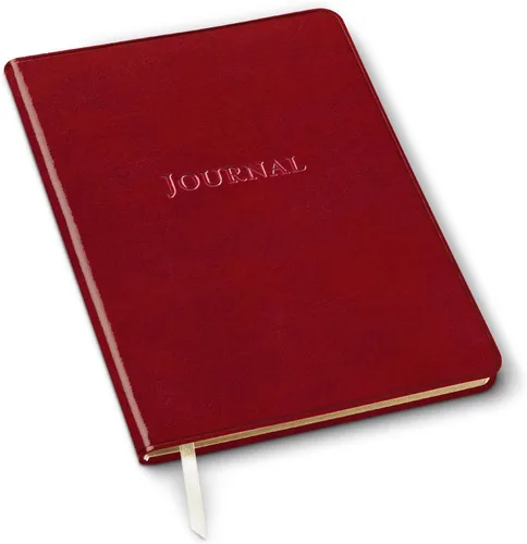 Vista 46 de Diario de cuero Gallery Leather - Elaborado en Maine, EE. UU. - Elegante cuaderno de escritura de cuero con 192 páginas rayadas - Un espacio