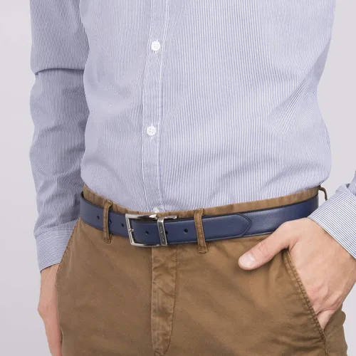 Vista 26 de Tommy Hilfiger Cinturón reversible dos en uno versátil para hombre