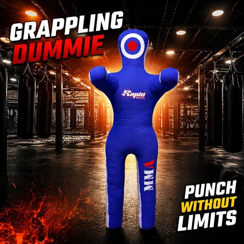 Vista 2 de MMA Doctor Bane MMA Grappling Submission Dummy Wrestling BJJ Judo Karate Saco de boxeo - SIN FILLED-6 Pies..
