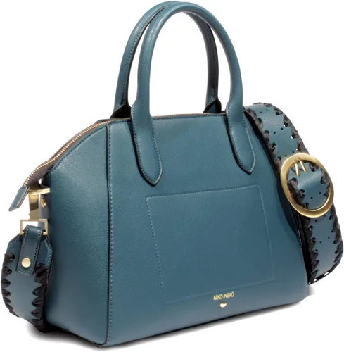 Vista 6 de Bolso de hombro Bowler para mujer Kitty Snout Hardware