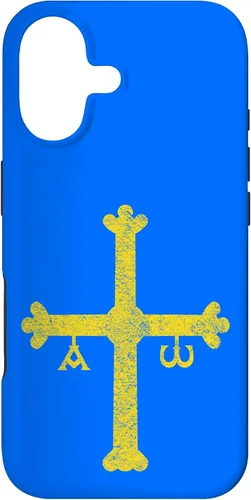 Vista 32 de Funda para iPhone 16 Asturias SPAIN FLAG OVIEDO GIJON VICTORY CROSS