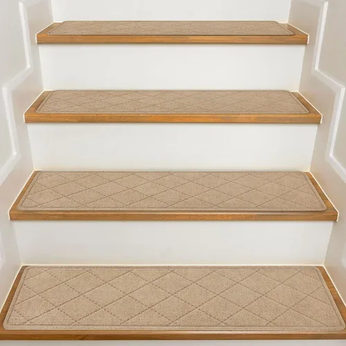 Vista 28 de Stair Treads for Wooden Steps Indoor, KOOTETA 1 Pack 20" X 32" Non Slip