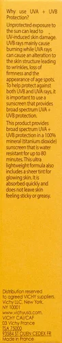 Vista 11 de Vichy Capital Soleil - Protector solar mineral tintado para cara, SPF 60, protector solar facial de dióxido de titanio, protector solar