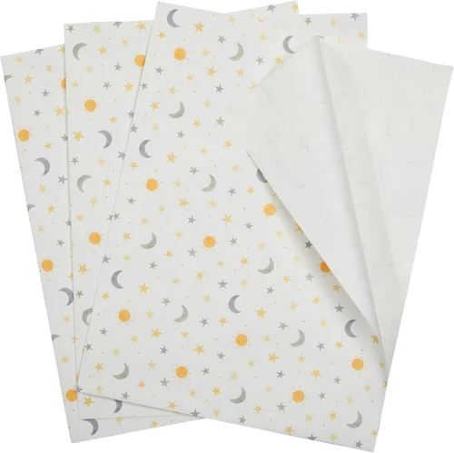 Vista 30 de The Gift Wrap Company 58-189227 Juego de hojas de papel para envolver regalos con diseño de animales de fiesta, 30 x 23 pulgadas, multicolor, 3