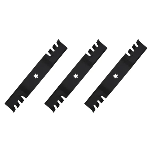 Vista 2 de RAParts - Paquete de 3 cuchillas de repuesto dentadas para Husqvarna 532 18 72-55