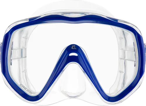 Vista 9 de Cressi Perfect View Scuba Diving, Snorkeling Mask in Pure Comfortable Silicone - Available with Different Panoramic Lenses - Liberty: Designed in