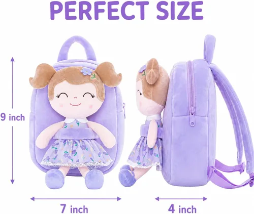 Vista 3 de Gloveleya Kids Backpack Toddler Girls Backpacks