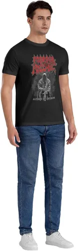 Vista 6 de Morbid Angel T Shirt Men's Summer Round Neck Trend Fashion Short Sleeve T Shirt Sports Fitness Cotton Shirt Tops