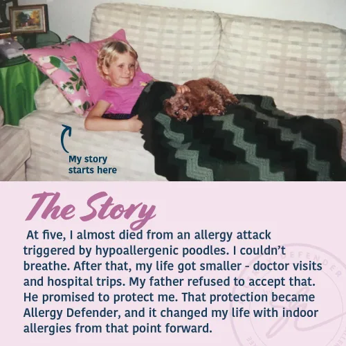 Vista 8 de Allergy Asthma Clean Aerosol de alérgenos, mascotas, alergias al polvo y más, aire y superficie, solo tienes que añadir agua, botella, más de 33