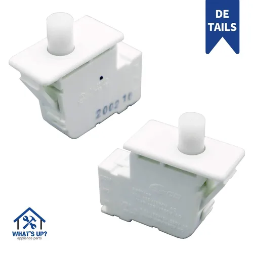 Vista 3 de [¿Qué pasa?] DC64-00828B Parte de repuesto para interruptor de puerta de secadora Samsung compatible DC64-00828A PS4210964 2071594 AP4578931