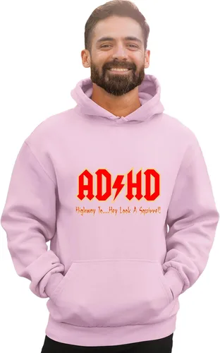 Vista 66 de Go All Out Sudadera con capucha para hombre y mujer con texto en inglés "Highway To Hey Look A Squirrel