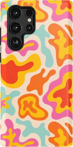Vista 61 de Casely Funda para Galaxy S22 Ultra Todo por amor Orgullo Diseño protector delgado esencial de doble capa