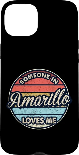 Vista 9 de iPhone 16 Someone In Amarillo Loves Me City US USA Case