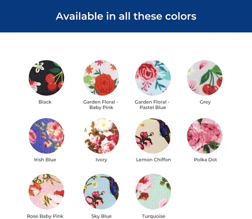Vista 9 de Blueberry Pet 10+ Patrones Primavera Aroma Floral Collares, Collares Personalizados Turquesa
