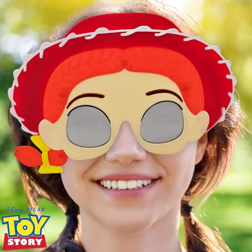 Vista 6 de Sun-Staches Gafas de sol oficiales de Toy Story de Disney Máscara de accesorio para disfraz de Woody, Buzz, Jesse o Forky