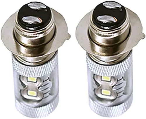 Vista 6 de DSkoiph 100W H6 Faro Compatible con Honda Sportrax TRX400EX 1999-2008 Lámparas LED de 8000K