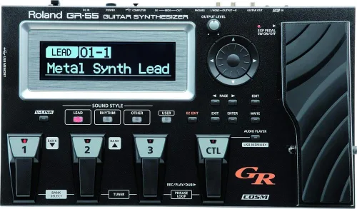 Vista 2 de Roland Sintetizador de guitarra GR-55, pastilla GK-3 no incluida