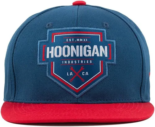 Vista 2 de Hoonigan Bracket X Logo Snapback Hat negro / negro