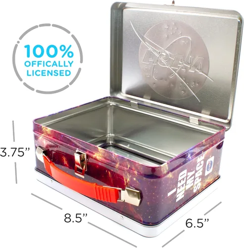 Vista 2 de Caja divertida con logotipo de la NASA