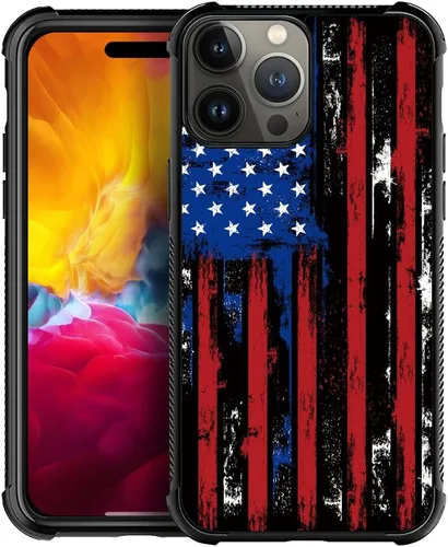 Vista 34 de Funda compatible con iPhone X/XS, diseño de bandera estadounidense de béisbol, TPU suave, a prueba de golpes, de vidrio templado, para iPhone X/XS