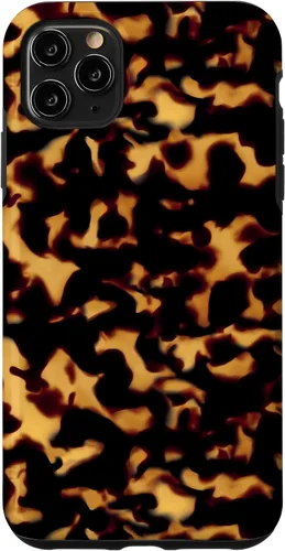 Vista 13 de Tortoise Shell Turtle Shell Pattern Amber Brown Tort Case for iPhone 17