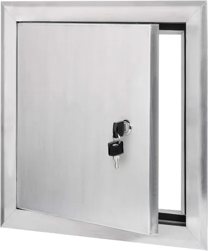 Vista 5 de Premier 2400 Series Puerta de acceso universal de aluminio 14 x 14 (pestillo de cilindro con llave)