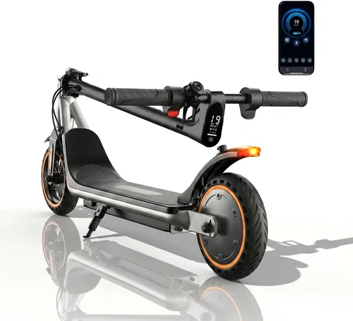 Vista 14 de Scooter eléctrico - Scooter eléctrico para adultos y adolescentes Negro 2