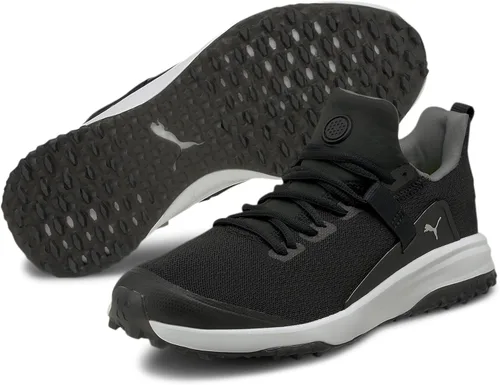 Vista 2 de PUMA Zapatos de golf Fusion Evo para hombre 23 Colores Otoño/Invierno Puma Negro/Quiet Shade (193850) (01)
