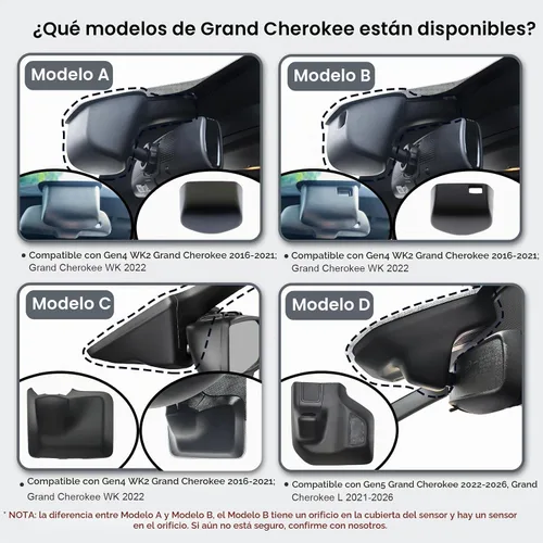 Vista 3 de Mangoal Cámara de tablero 4K personalizada para Jeep Grand Cherokee 2016