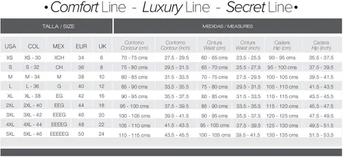 Vista 3 de Ann Chery Comfort Line - faja de alta compresiónpostquirúrgicouso diariomoldeador corporalliposucciónFaja Colombiana