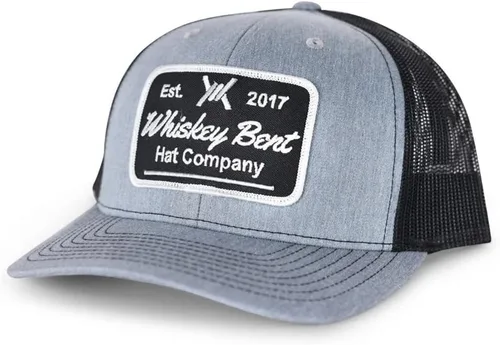 Vista 8 de WHISKEY BENT HAT CO. Sombreros ajustables Cheyenne Snapback Negro