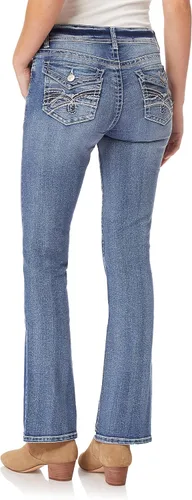 Vista 2 de WallFlower InstaStretch Legendary Jeans con ajuste clásico y corte de bota para mujer