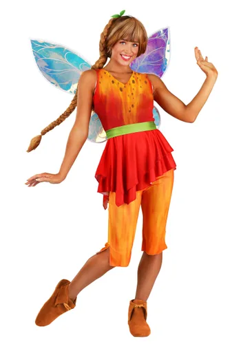 Vista 7 de Disfraz de Hada Fawn de Disney para Mujer Multicolor