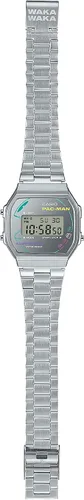 Vista 2 de Casio Reloj digital vintage PAC-Man Collaboration A168WEPC-7A