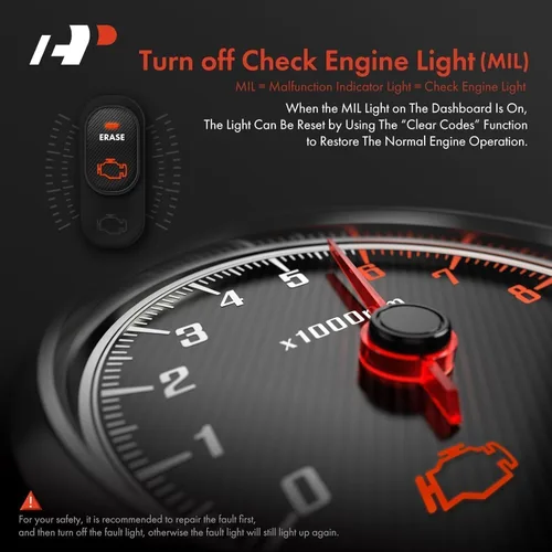 Vista 4 de A-Premium AD100 Herramienta de diagnóstico universal OBD2 escáner, lector de códigos de coche OBDII/EOBD/CAN, comprobar la luz del motor/leer