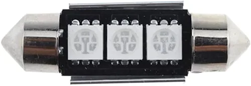 Vista 8 de Bombillas LED Festoon 6411 6418 C5W de 9 a 30 V extremadamente brillantes, sin errores, 1.5 pulgadas, 1.417 in para luces de cúpula de mapa