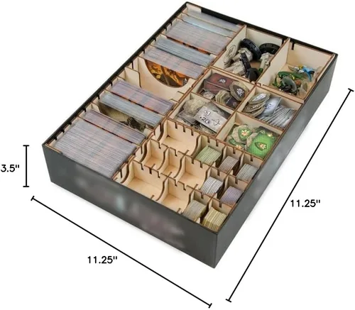 Vista 5 de Organizador de cajas de fichas rotas para noche mágica