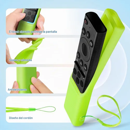 Vista 5 de Funda para mando a distancia de Samsung Smart TV, de silicona BN59-01385A (Paquete de 2)