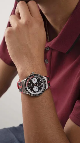 Vista 8 de GUESS Mens Sport Race-Inspired Multifunction 44mm Watch