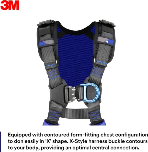 Vista 3 de 3M Unisex X300 X-style Climbing Vest Safety Harness