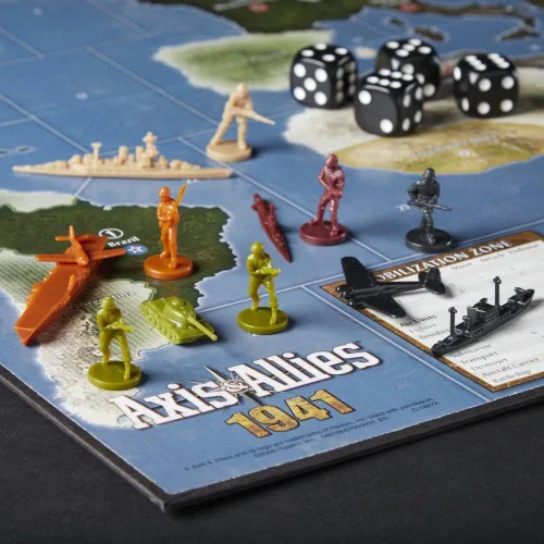 Vista 3 de Alianza y alienígenas 1941 juego de mesa.