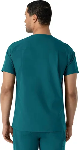 Vista 3 de Carhartt Scrubs C16113 Force Modern Fit V-Neck Top