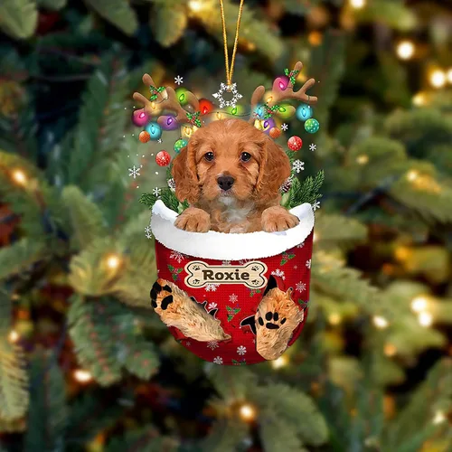 Vista 58 de LOVELYPOD Adorno Personalizado de Perro Affenpinscher, Adornos de Navidad Affenpinscher Regalo para Amante de Perros, Adorno de Navidad Colgante