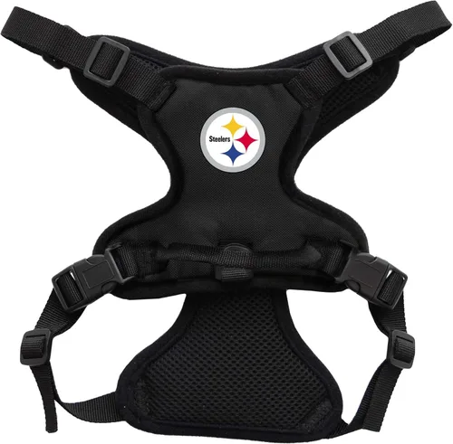 Vista 5 de Littlearth NFL Las Vegas Raiders Pet Front Clip Harness, Team Color, Small