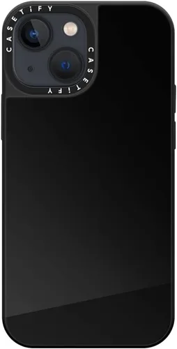 Vista 19 de CASETiFY Funda de espejo para iPhone Air [Reflejante/Compatible con Magsafe / Protección contra caídas de 4.9 pies de grado militar 1X] - Negro