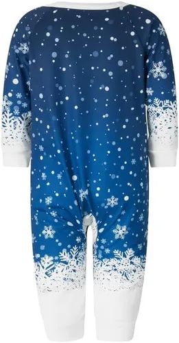 Vista 6 de Pijamas familiares de Navidad a juego para mujereshombresniñosbebés, pijamas de Navidad para fiestas de Navidad