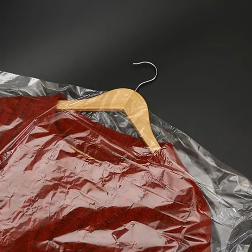 Vista 3 de Ohuimrt Bolsa de plástico para ropa, 35.5 pulgadas, 30 PCS