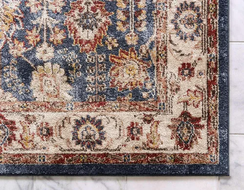 Vista 8 de Unique Loom Utopia Collection - Alfombra tradicional clásica de inspiración vintage con tonos cálidos