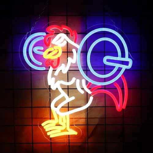 Vista 8 de Letrero de neón de plátano bailarín, luz de neón de plátano, letrero con luz LED para decoración de pared, regulable para arte de pared