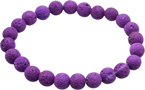 Vista 585 de Amazing Gemstone Crystal Bracelet for Women Men's Gifts - Protection Healing Crystal Bracelet - 8mm Gemstone Beaded Stretchable Bracelet Pulseras